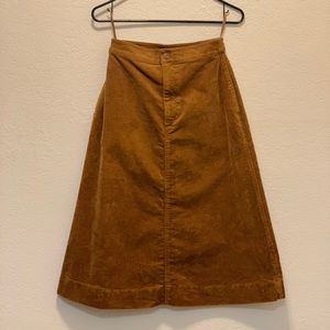 UNIQLO CORDUROY SKIRT (New)